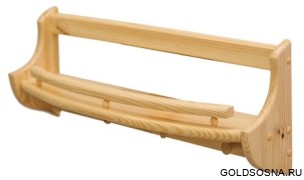 Полка под специи с балконом Полка под специи с балконом