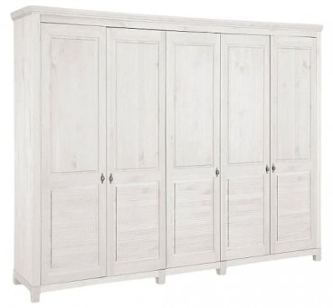 Шкаф для одежды Рауна 50 (белый воск УКВ) Шкаф для одежды Рауна 50 (белый воск УКВ)